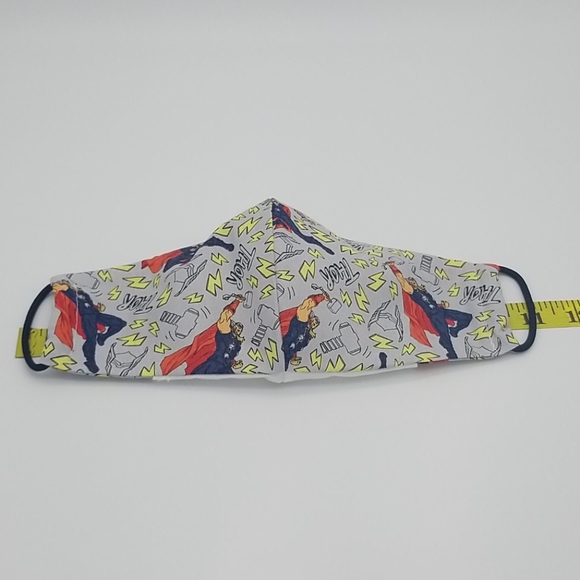 Handmade THOR facemask with filter pocket Avengers - Picture 4 of 8